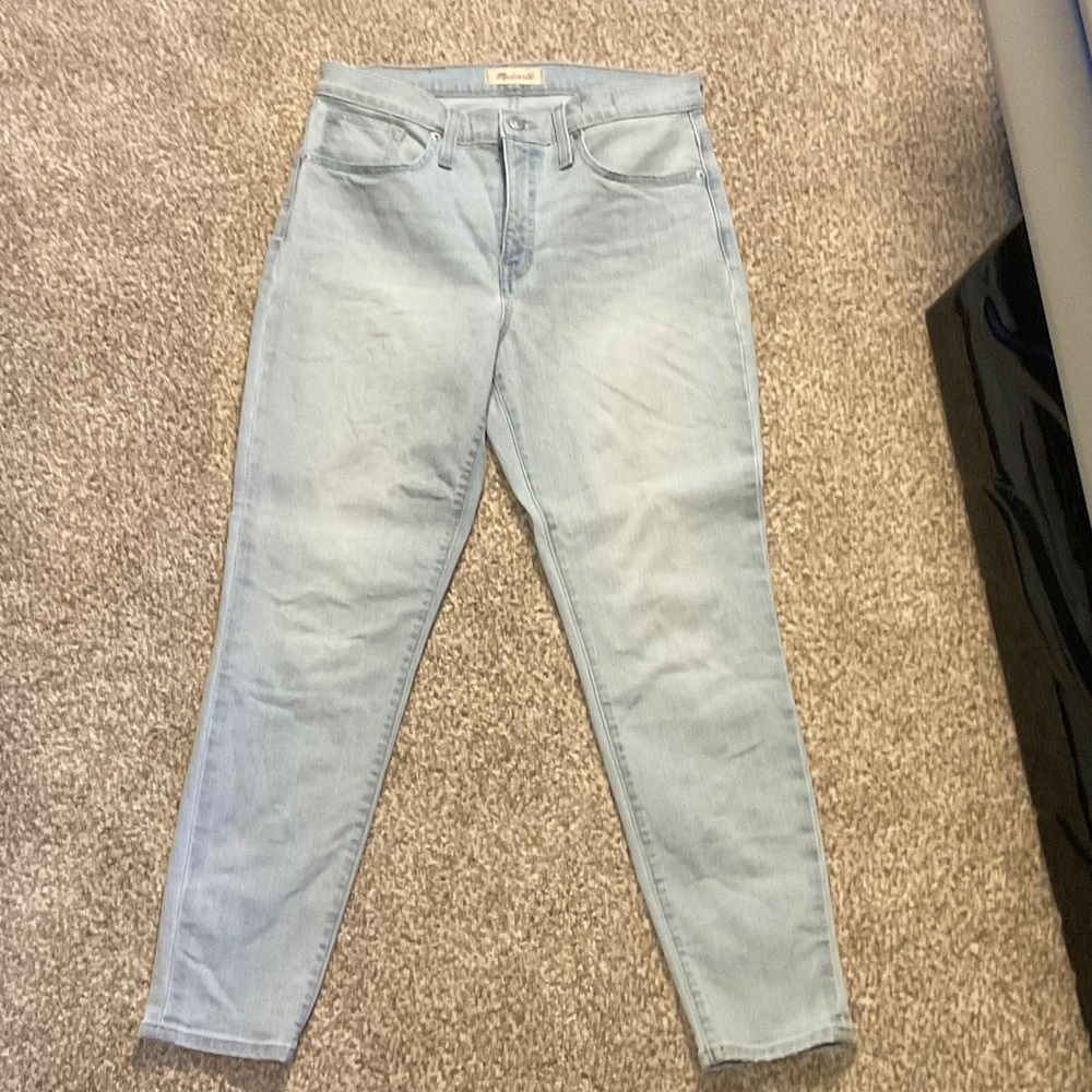 Madewell Light Blue Skinny Jeans